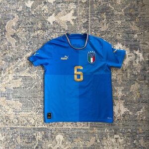 Youth Puma Italy Soccer Jersey size 11-12